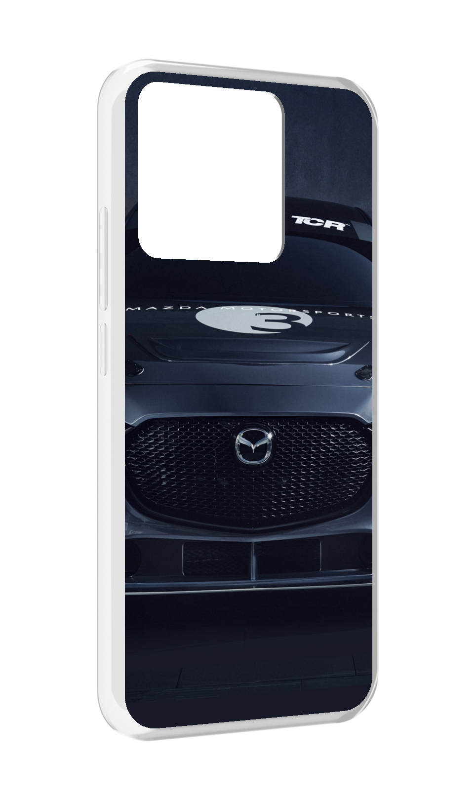 

Чехол MyPads Tocco для Xiaomi Redmi 10A mazda 3, Прозрачный, Tocco