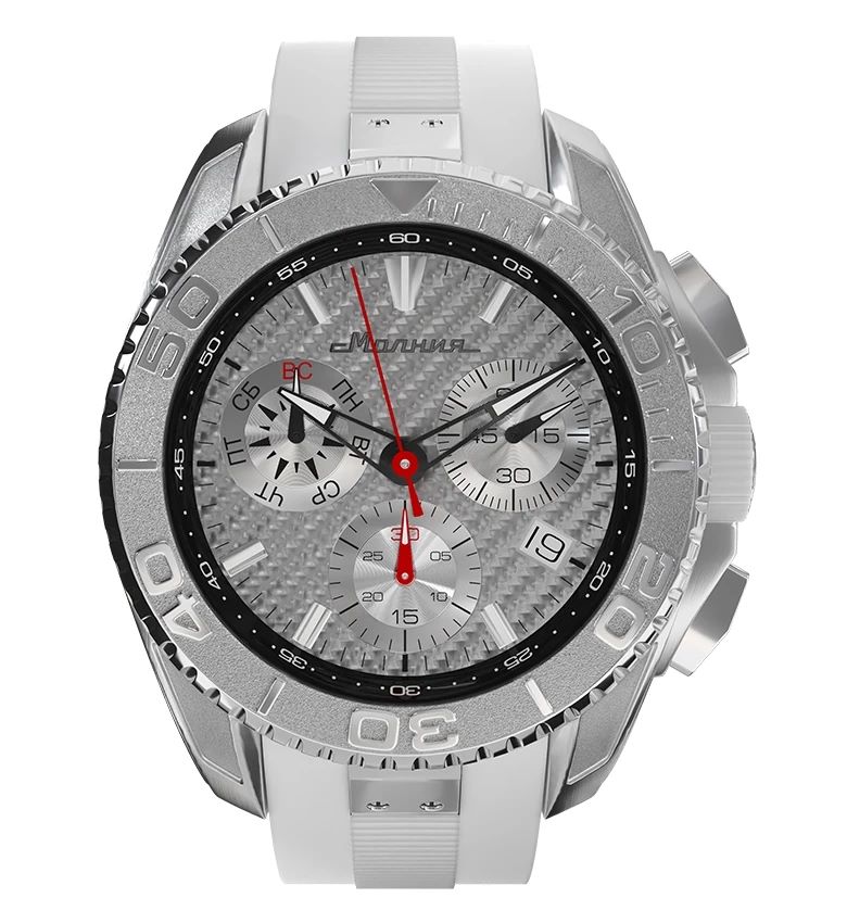 

Наручные часы Молния ENERGY WHITE 2.0, 01001008-2.0