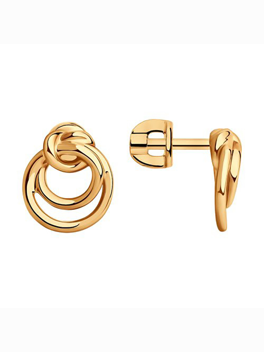

Серьги пусеты из серебра 585Gold 702008727, 702008727