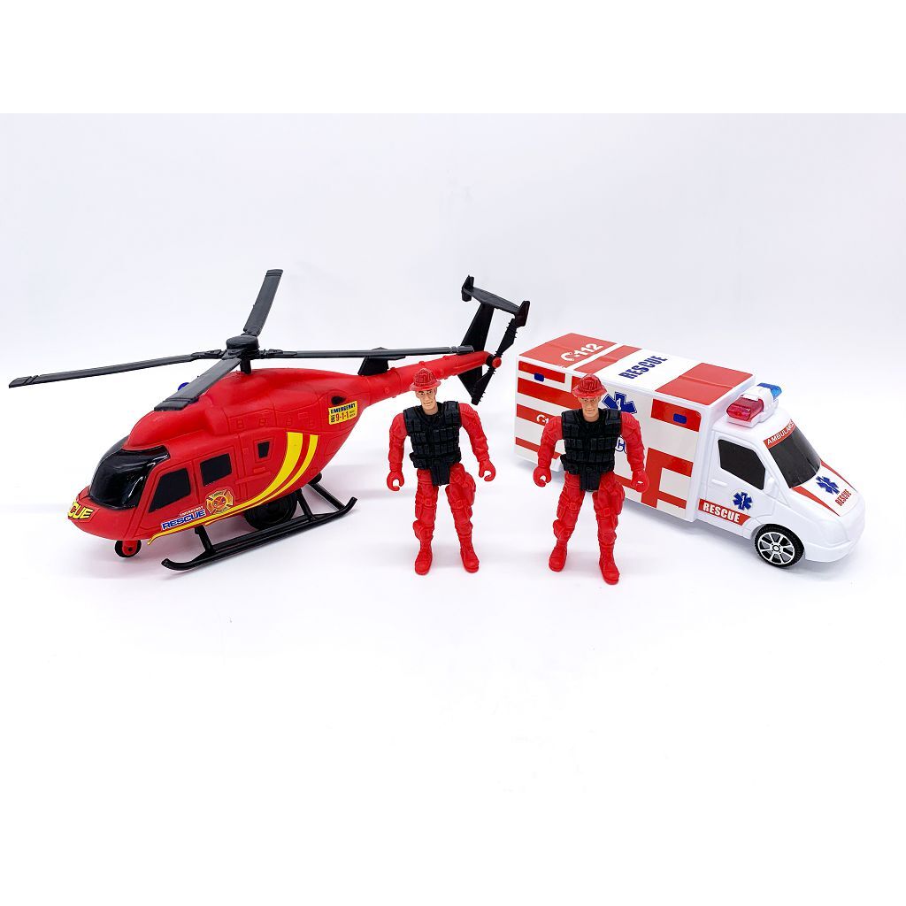 Набор Fanrong игровой вертолет, автомобиль 200618186 игра развивающая пластмастер набор спецназ