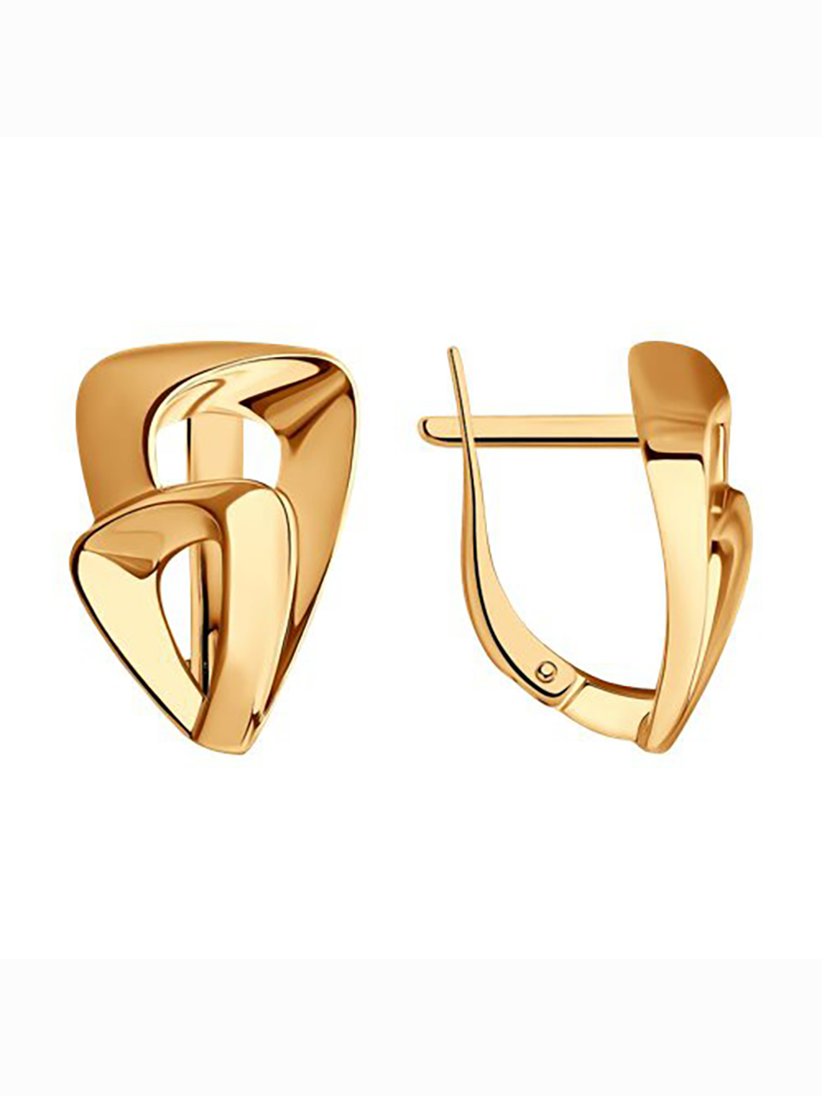 

Серьги из серебра без вставки 585Gold 702008718, 702008718