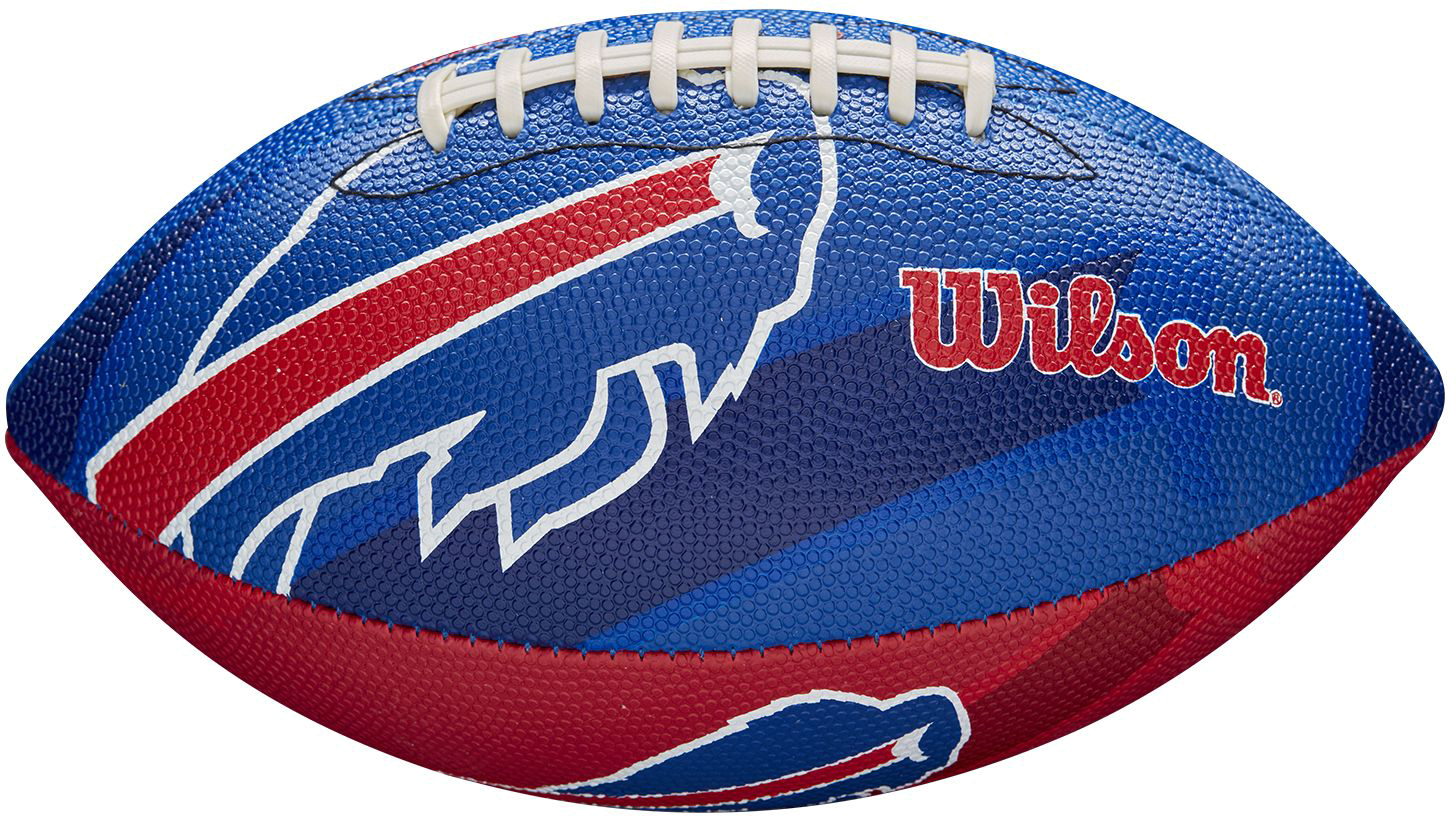 

Мяч для американского футбола Wilson NFL JR TEAM LOGO FB BF WTF1534XBBF, NFL JR TEAM LOGO FB BF