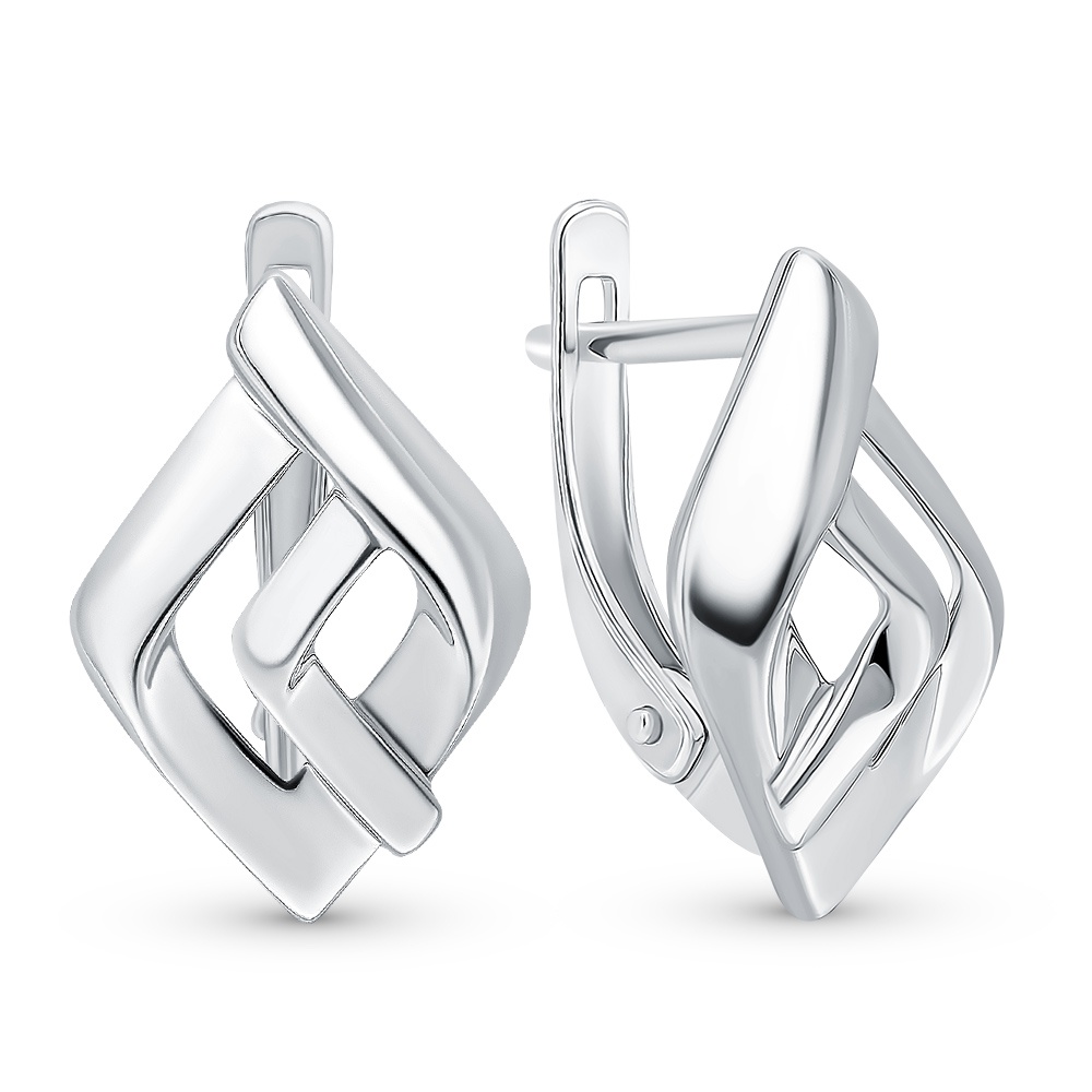

Серьги из серебра без вставки 585Gold 702008715, 702008715