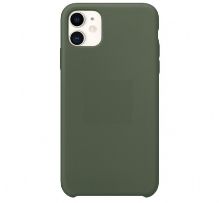 

Накладка силикон Silicone Case для iPhone 11 Pro Max Dark Green, Зеленый, Silicon Case для iPhone 11 Pro Max