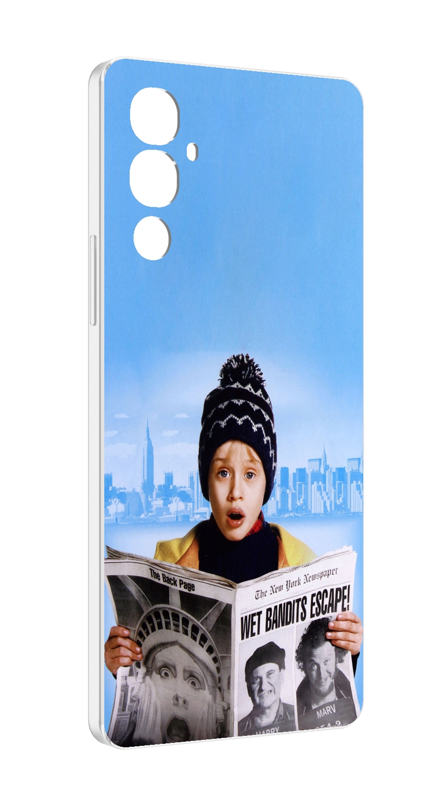 

Чехол MyPads один-дома-детский для Tecno Pova 4, Прозрачный, Tocco