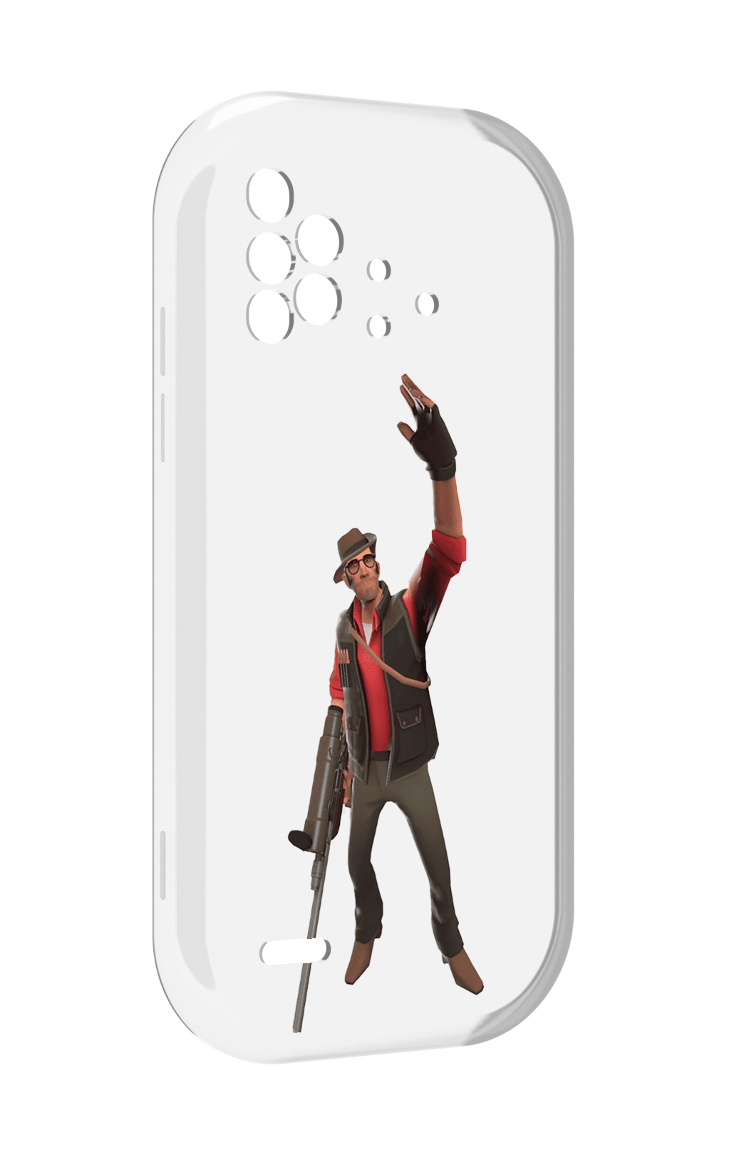 

Чехол MyPads team-fortress-2 для UMIDIGI Bison X10 / X10 Pro, Прозрачный, Tocco