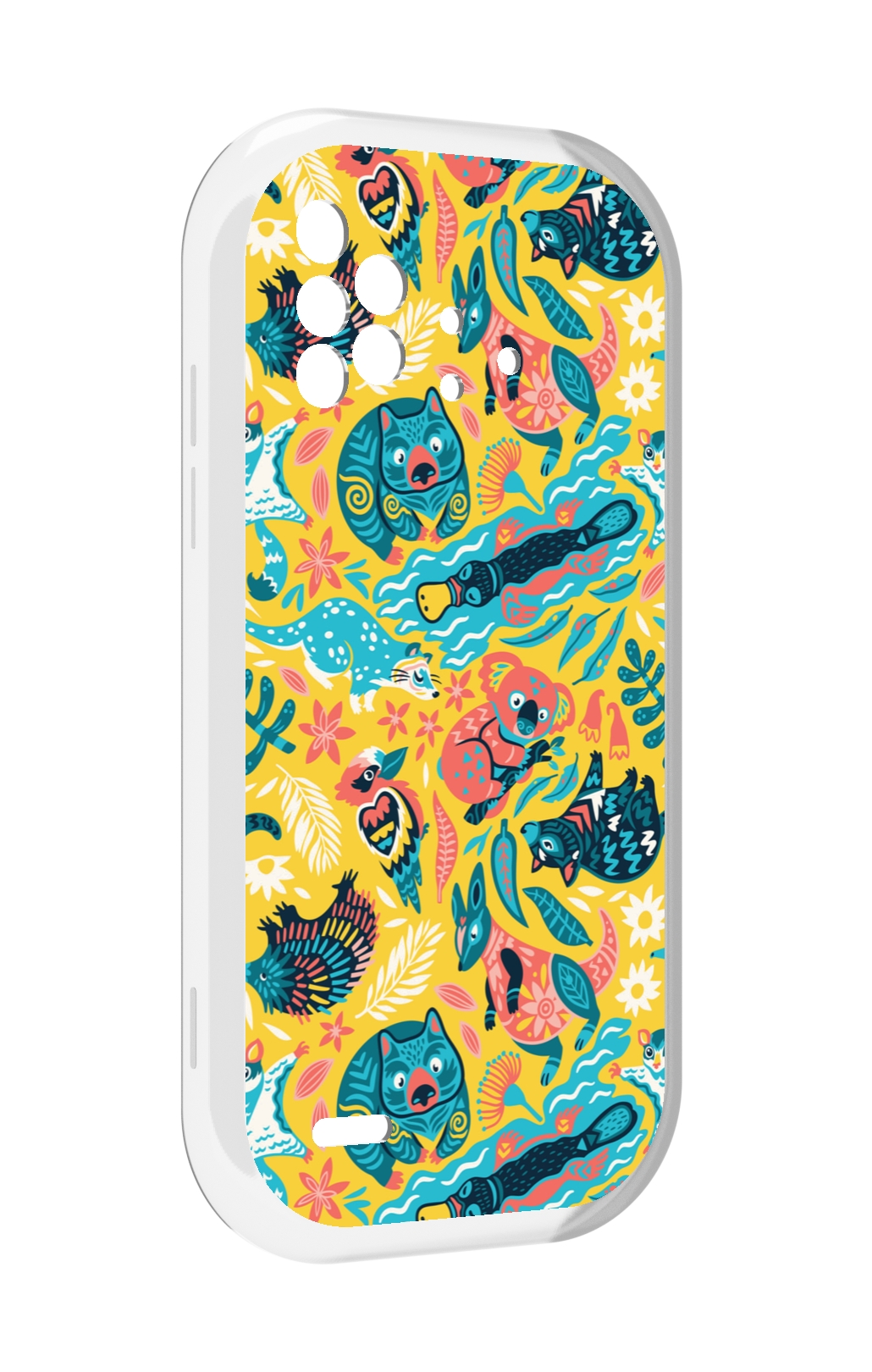 

Чехол MyPads seamless-pattern для UMIDIGI Bison X10 / X10 Pro, Прозрачный, Tocco