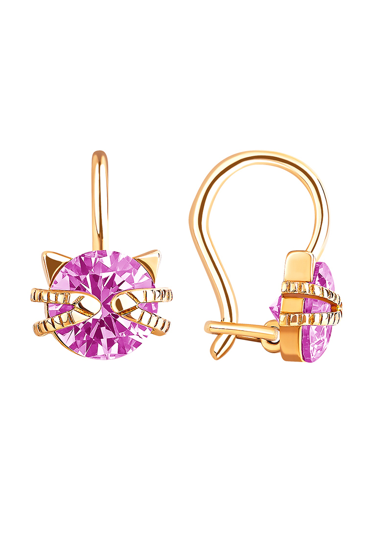 

Серьги из серебра с фианитом Kari Jewelry С639-2720Роз, С639-2720Роз