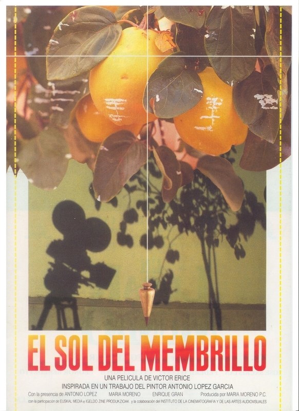 

Постер к фильму "Солнце в листве айвового дерева" (El sol del membrillo) 50x70 см