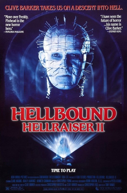 

Постер к фильму "Восставший из ада 2" (Hellbound Hellraiser II) 50x70 см