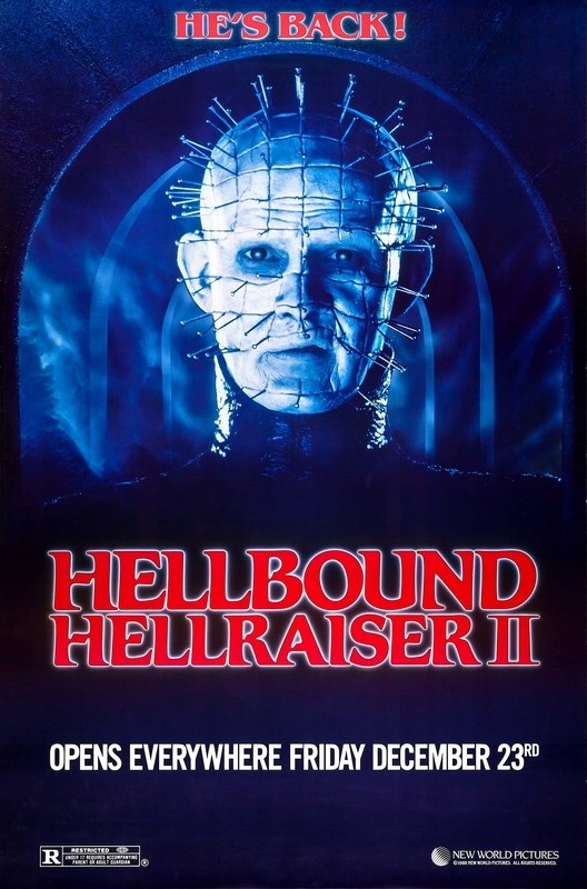 

Постер к фильму "Восставший из ада 2" (Hellbound Hellraiser II) 50x70 см