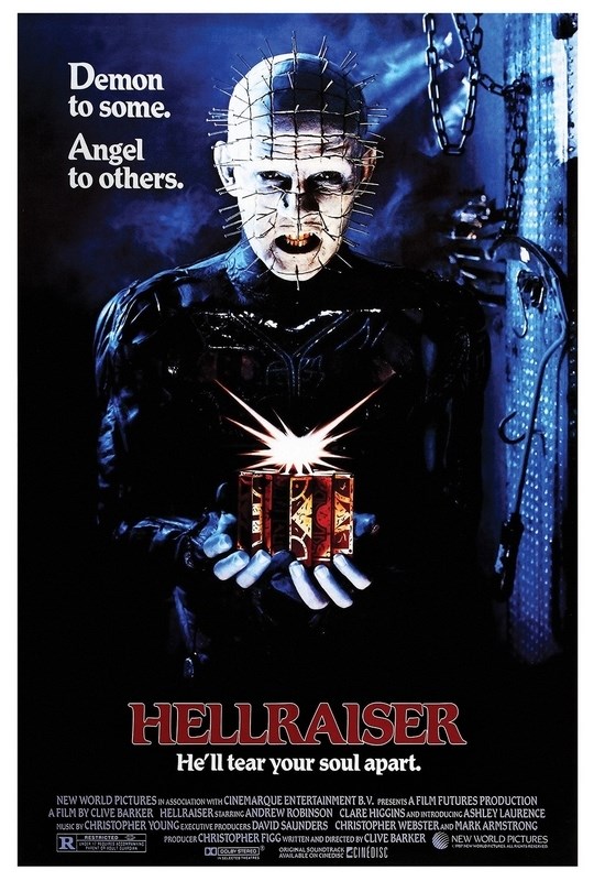 

Постер к фильму "Восставший из ада" (Hellraiser) A4