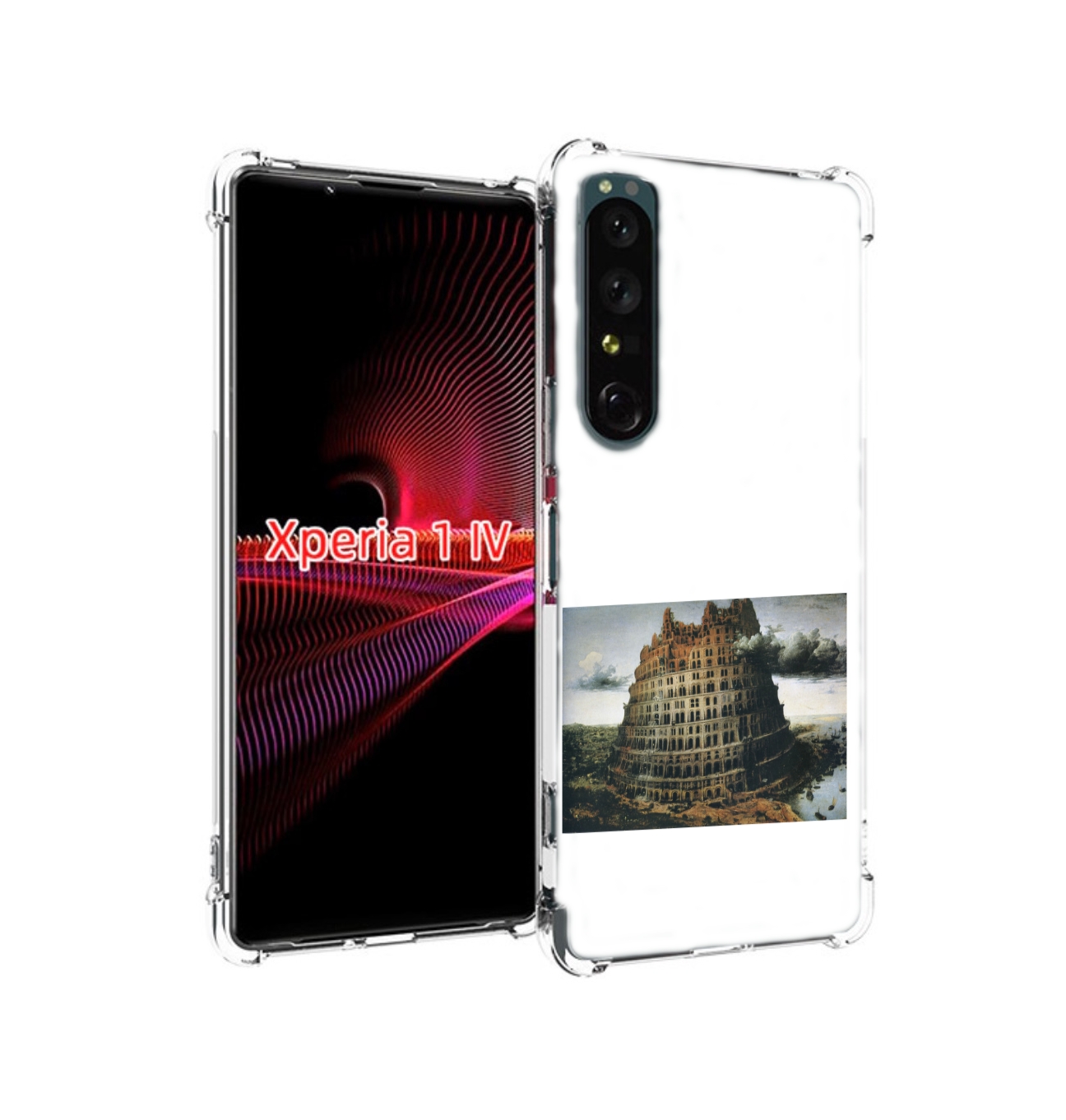 

Чехол накладка MyPads Горгород Oxxxymiron для Sony Xperia 1 IV, Прозрачный, Tocco