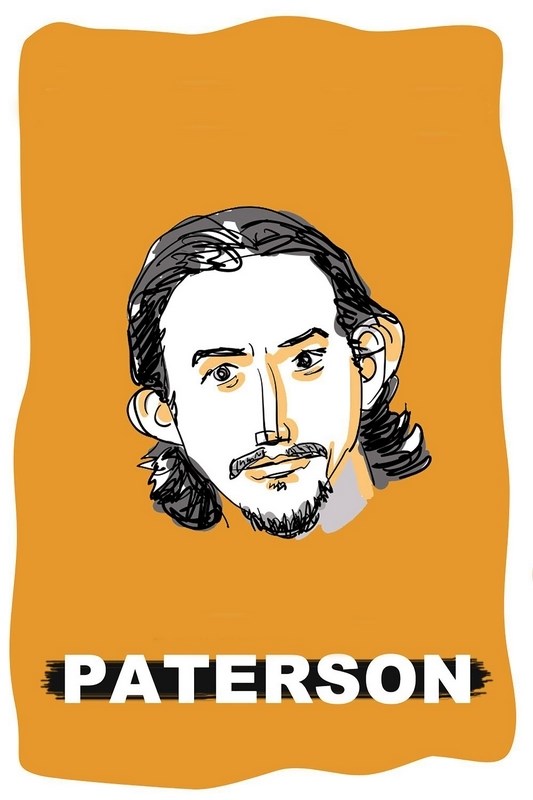 

Постер к фильму "Патерсон" (Paterson) 50x70 см