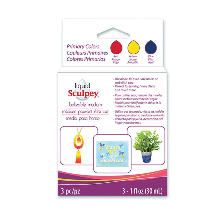 

Декоративный гель Sculpey Liquid Sculpey Multipack ALS-4, 90 мл, Разноцветный