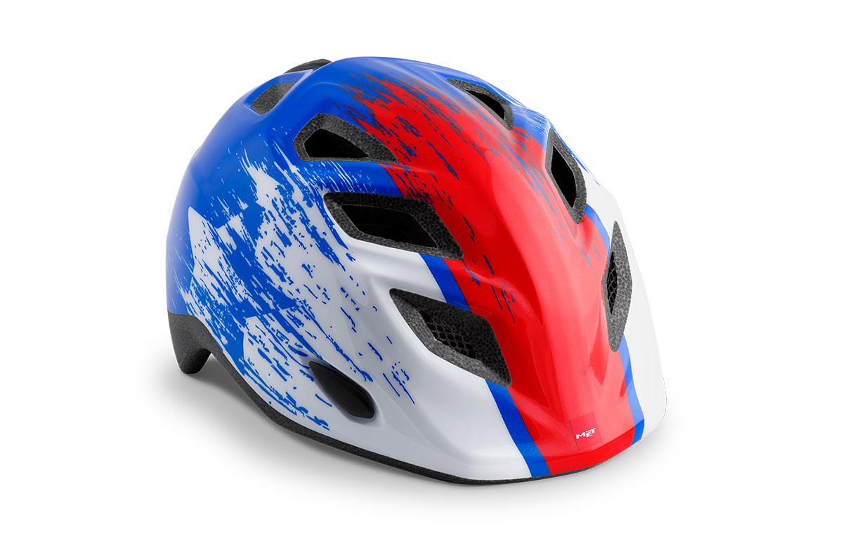 Велошлем детский Met Elfo Blue Red Hero Unisize (46-53 см) (3HELM89UNBR)