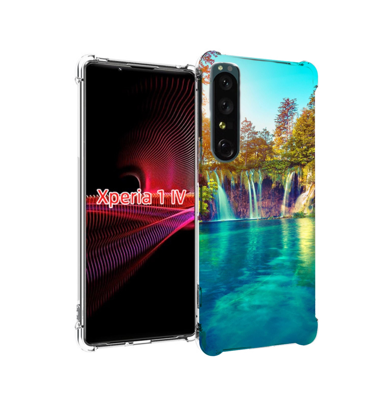 

Чехол накладка MyPads Водапад-2 для Sony Xperia 1 IV, Прозрачный, Tocco