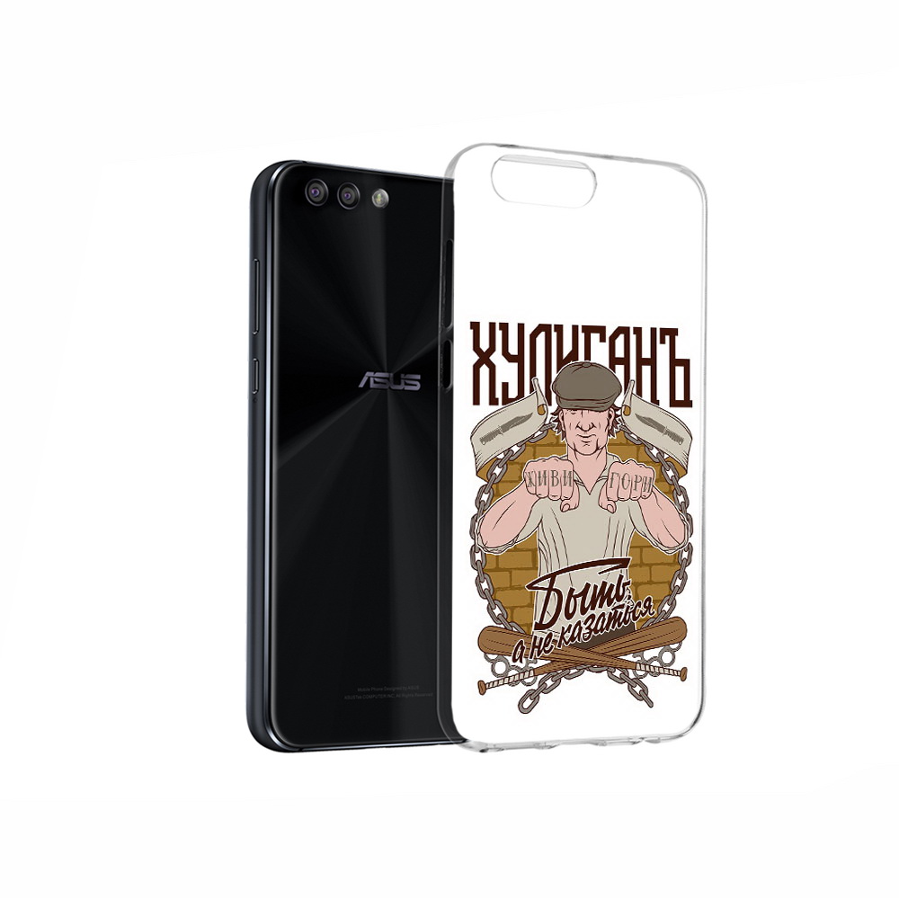 

Чехол MyPads Tocco для Asus ZenFone 4 Хулиган, Прозрачный, Tocco