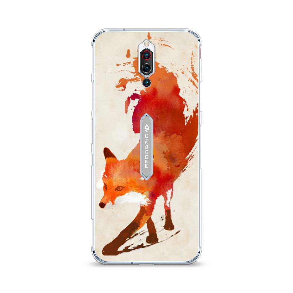 

Чехол Awog на ZTE Red Magic 5S / ЗТЕ Ред Мэджик 5S "Лиса", Разноцветный, 134250-10