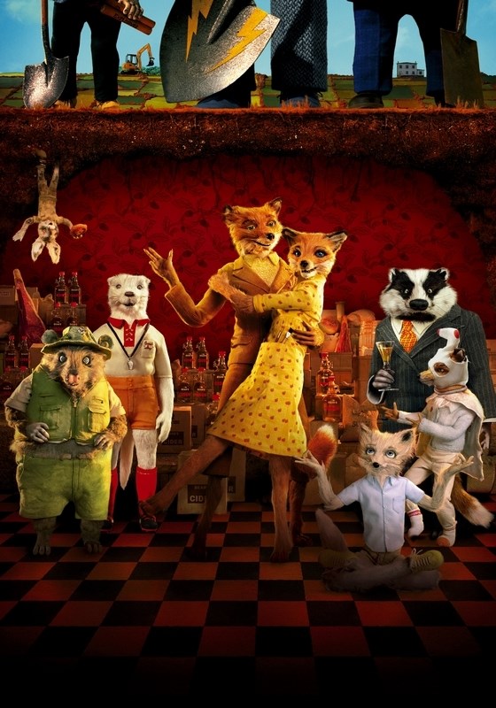 

Постер к мультфильму "Бесподобный мистер Фокс" (Fantastic Mr. Fox) 50x70 см