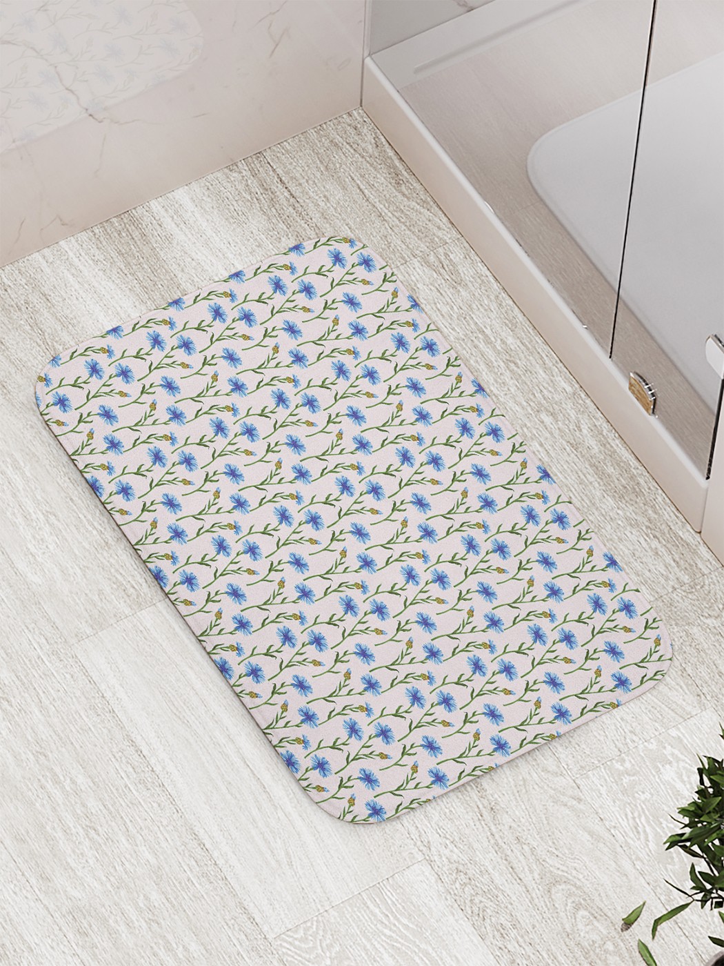 

Коврик противоскользящий для ванной, сауны, бассейна, 77х52 см bath_81125 JoyArty