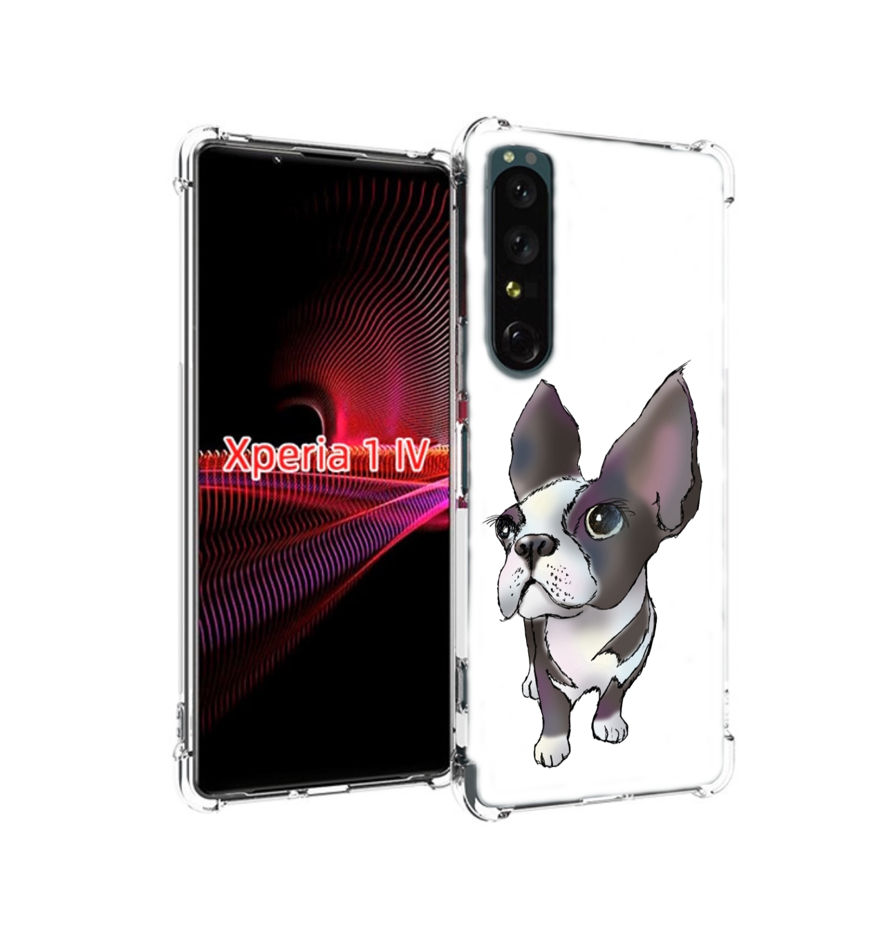 

Чехол накладка MyPads Бульдожка для Sony Xperia 1 IV, Прозрачный, Tocco