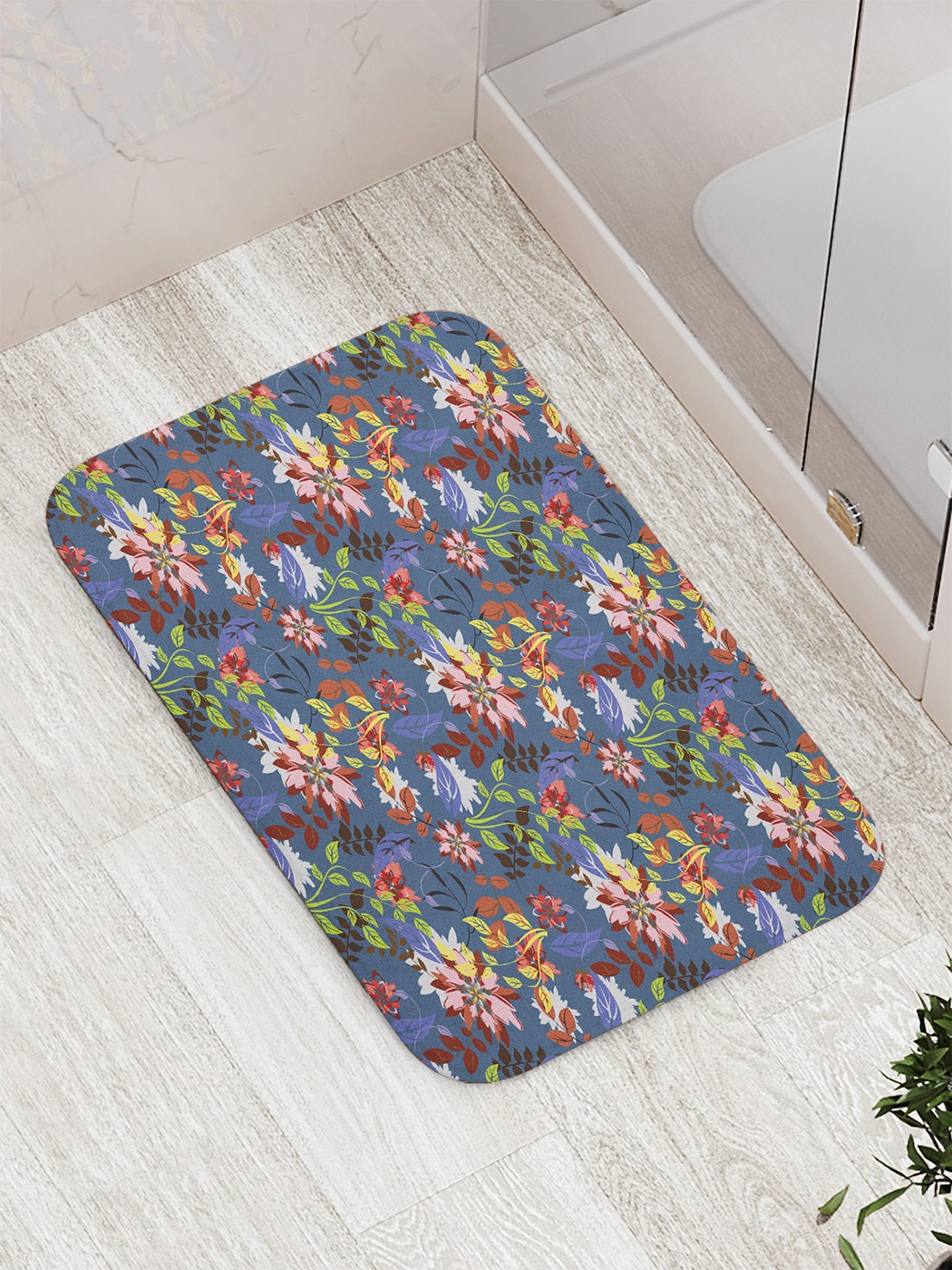 

Коврик противоскользящий для ванной, сауны, бассейна, 77х52 см bath_81094 JoyArty