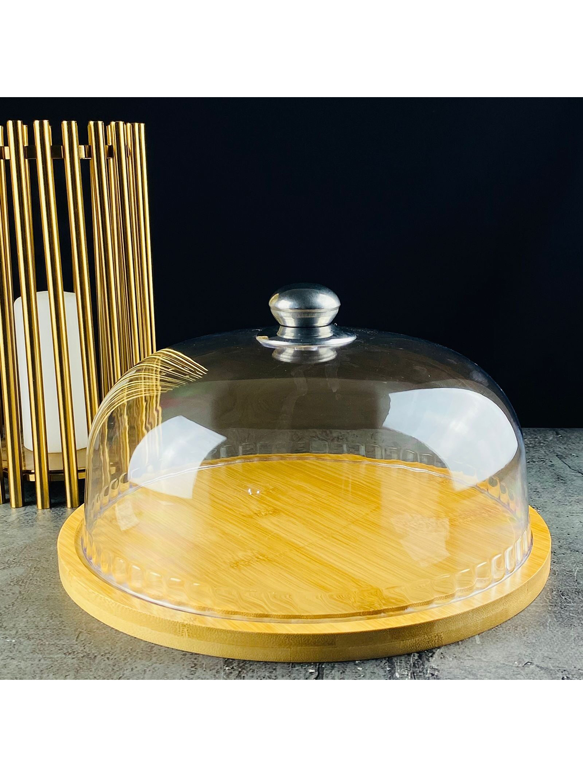 

Блюдо сервировочное Lenardi Bamboo, фарфор, 28,5 см