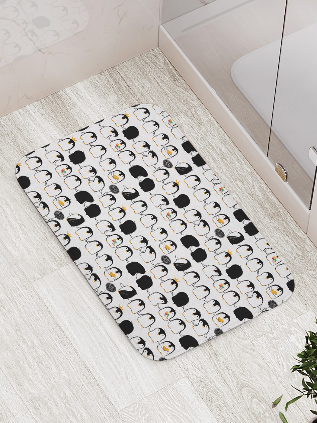 

Коврик противоскользящий для ванной, сауны, бассейна, 77х52 см bath_81061 JoyArty