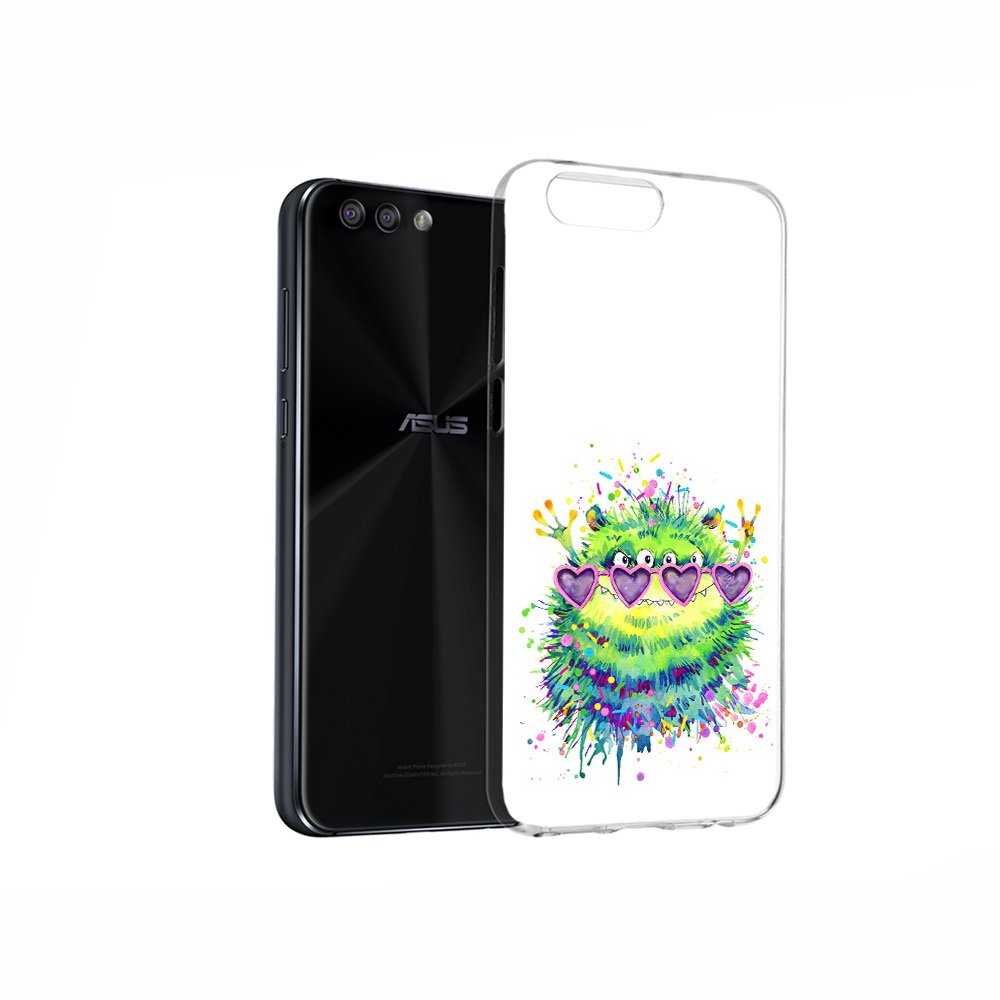 

Чехол MyPads Tocco для Asus ZenFone 4 Пушистый персонаж, Прозрачный, Tocco