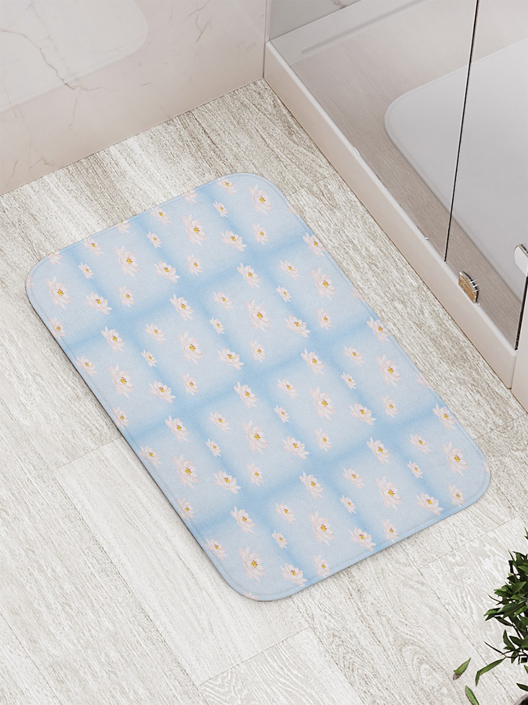 

Коврик противоскользящий для ванной, сауны, бассейна, 77х52 см bath_81046 JoyArty