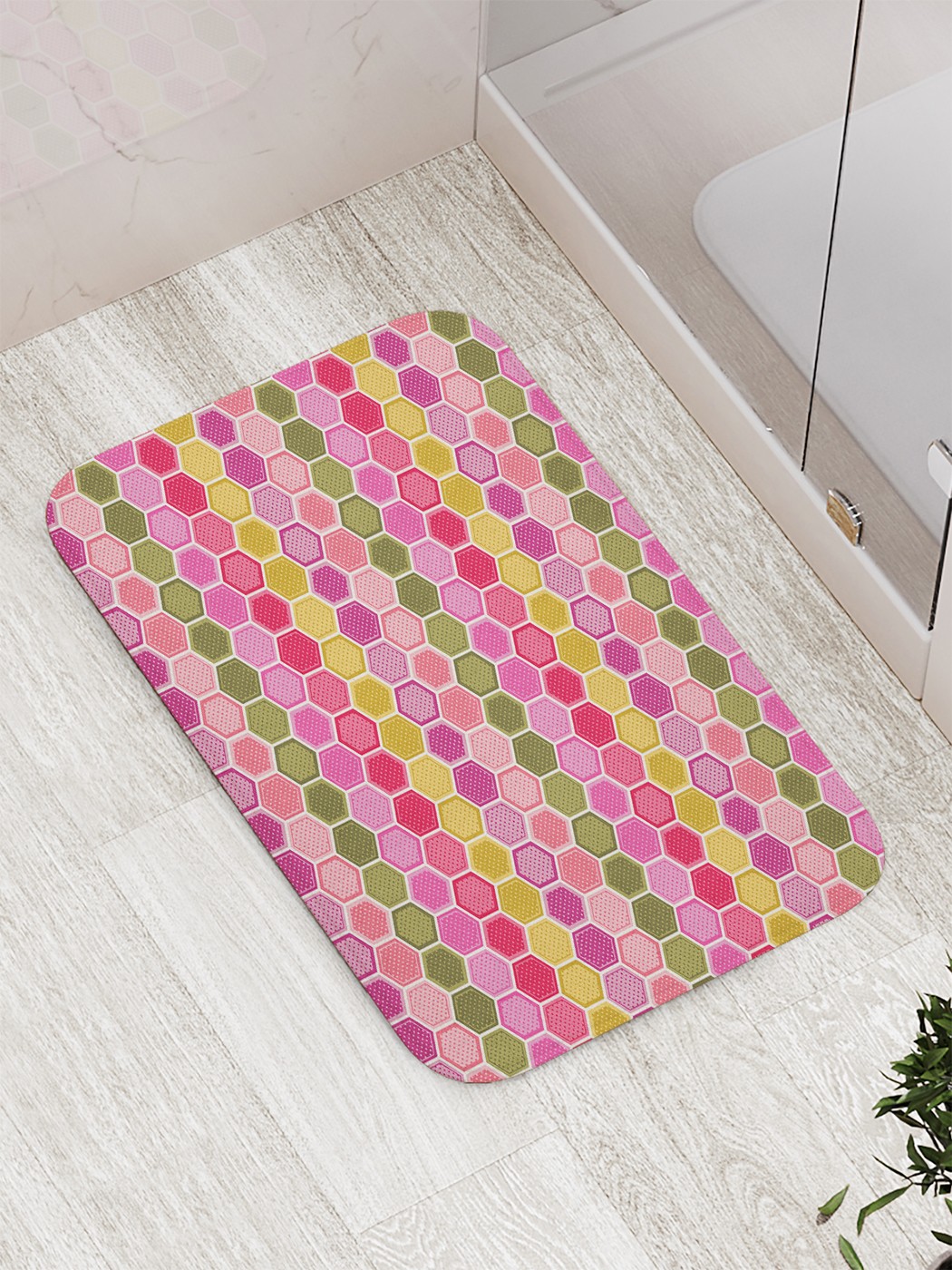 

Коврик противоскользящий для ванной, сауны, бассейна, 77х52 см bath_81043 JoyArty