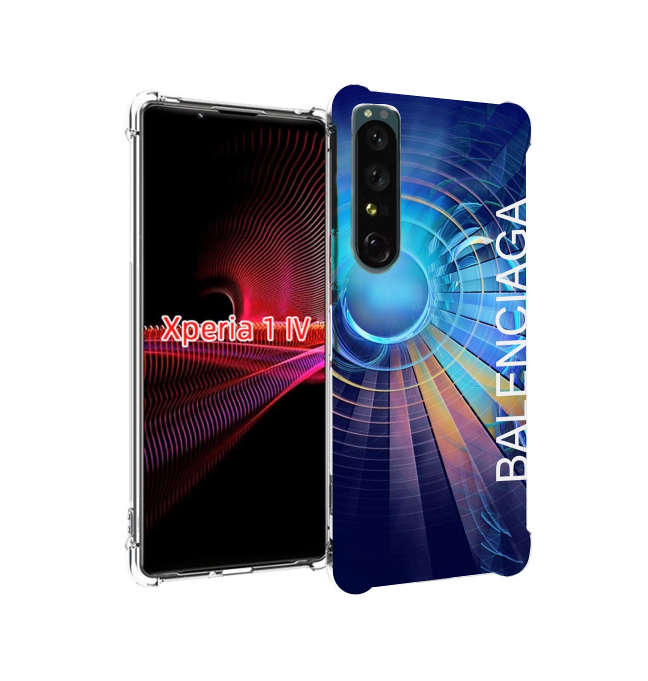 

Чехол накладка MyPads Баленсиага-абстракция для Sony Xperia 1 IV, Прозрачный, Tocco