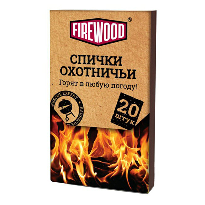 Спички FireWood охотничьи 20 шт