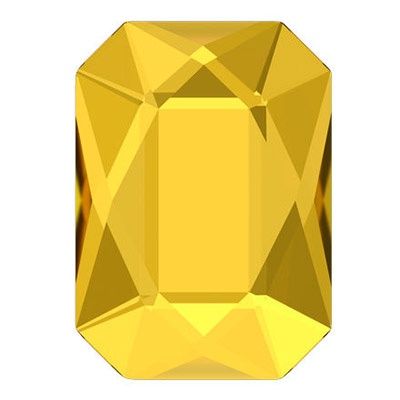 

Кристаллы Swarovski цветные 8*5,5 мм 12 шт в пакете яркий желтый