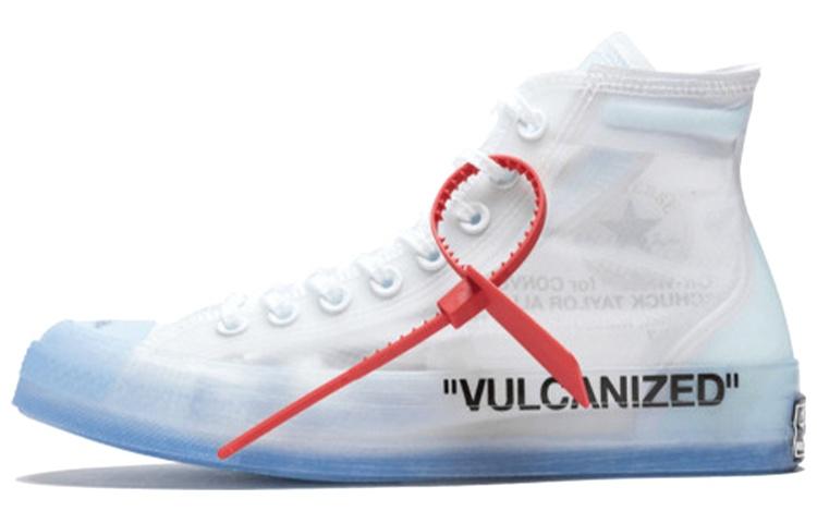 

Кеды унисекс Converse OFF-WHITE Chuck Taylor All Star Hi THE TEN белые 39 EU, Белый, OFF-WHITE x Converse Chuck Taylor All Star Hi THE TEN