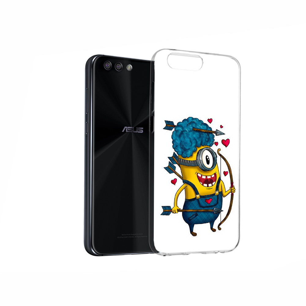 

Чехол MyPads Tocco для Asus ZenFone 4 Миньон купидон, Прозрачный, Tocco