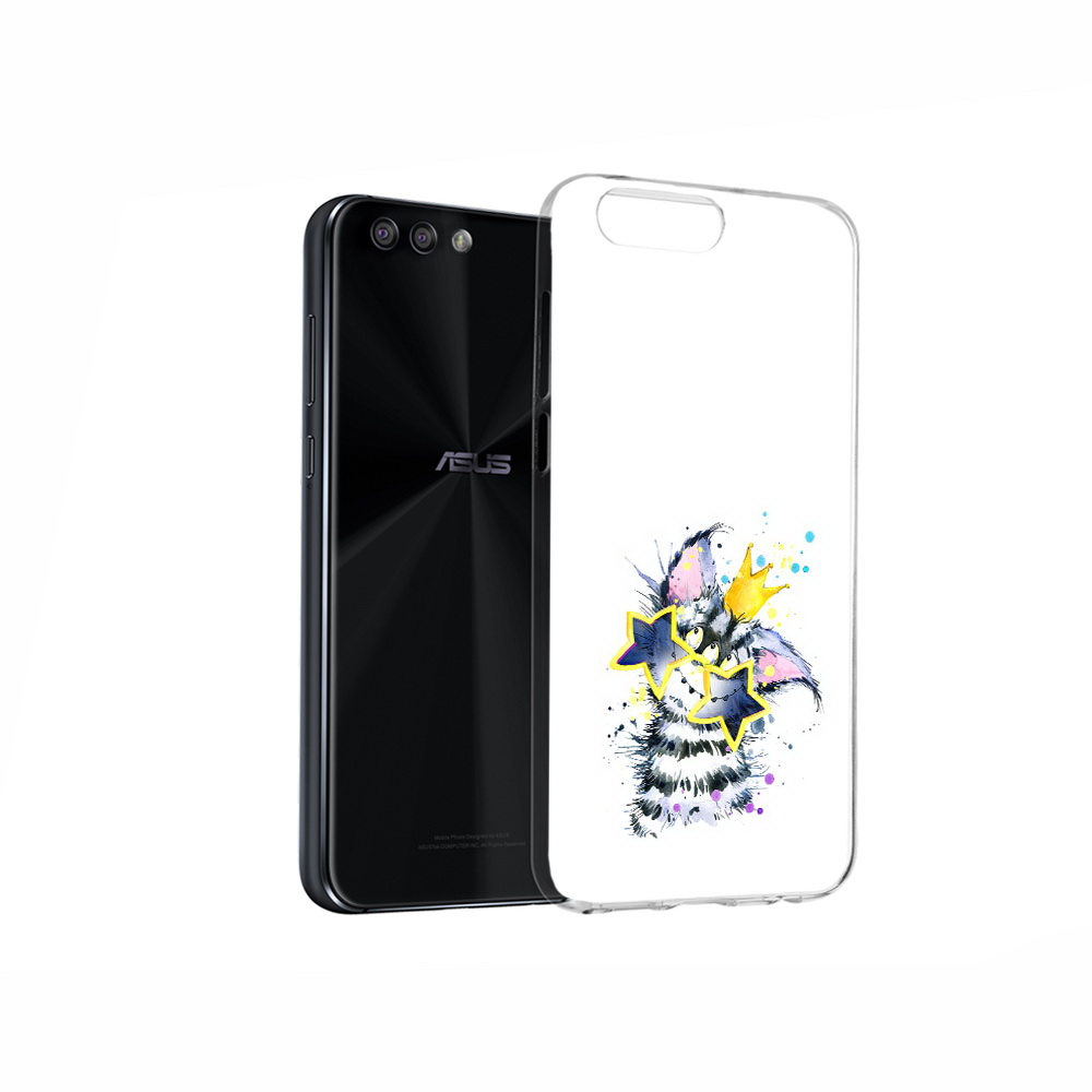 

Чехол MyPads Tocco для Asus ZenFone 4 Мартовский Нуся, Прозрачный, Tocco