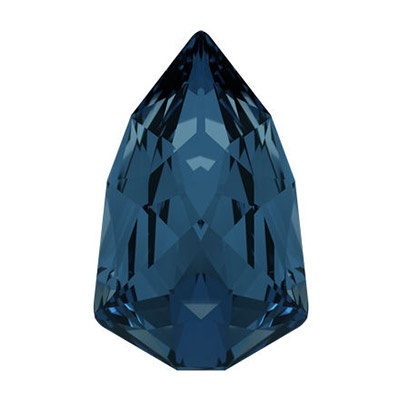 

Кристаллы Swarovski цветные 18,7*11,8 мм 2 шт в пакете темный синий