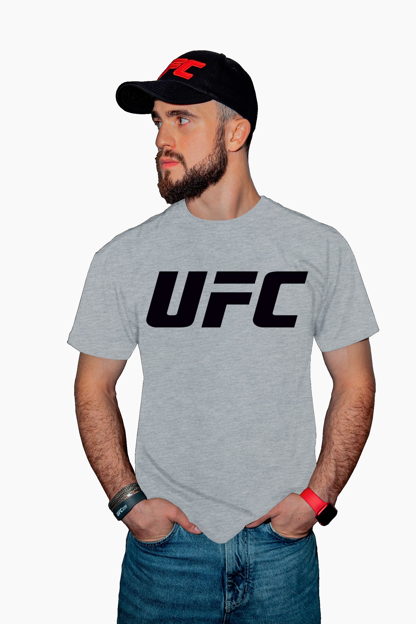 

Футболка мужская UFC UFCTSGR001001P серая XL, Серый, UFCTSGR001001P