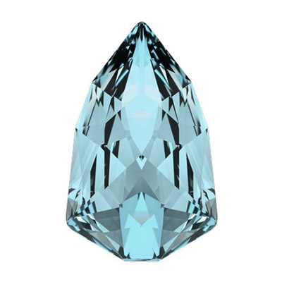 

Кристаллы Swarovski цветные 7,8*4,9 мм 6 шт в пакете голубой