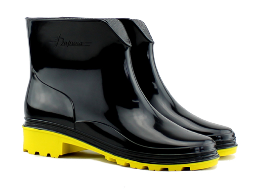 Резиновые ботинки женские Дарина Д16 черные 36 RU