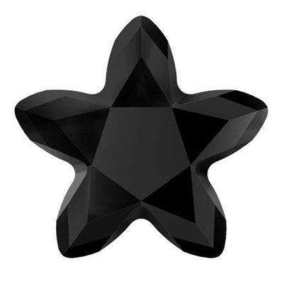 

Кристаллы Swarovski цветные 8*8 мм 6 шт в пакете черный