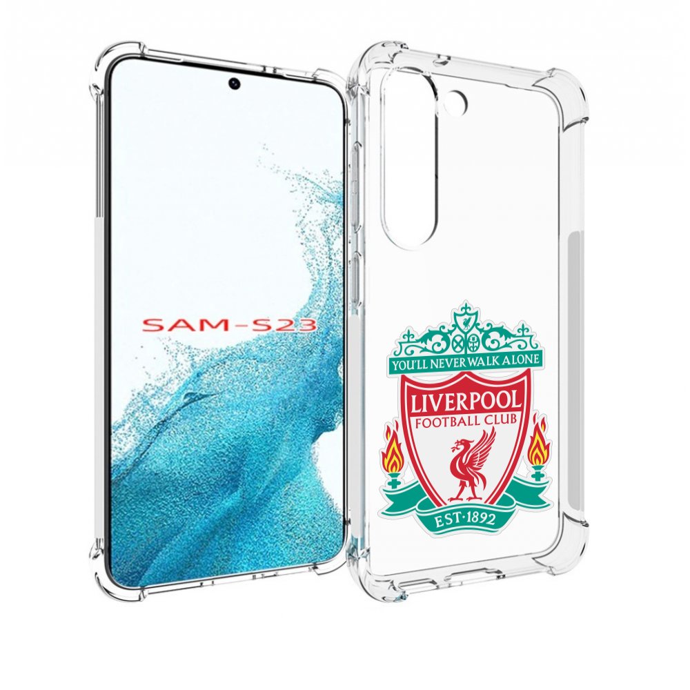 

Чехол MyPads Герб-Ливерпуля для Samsung Galaxy S23, Прозрачный, Tocco