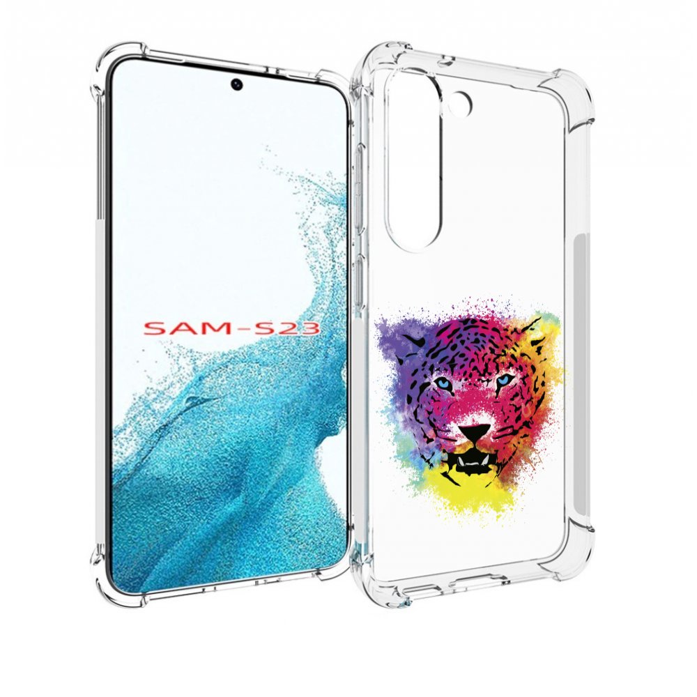 

Чехол MyPads Гепард для Samsung Galaxy S23, Прозрачный, Tocco