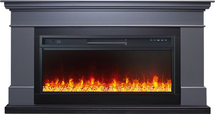 

Каминокомплект California Graphite - Серый графит (Высота 850 мм) с очагом Vision 42 LED