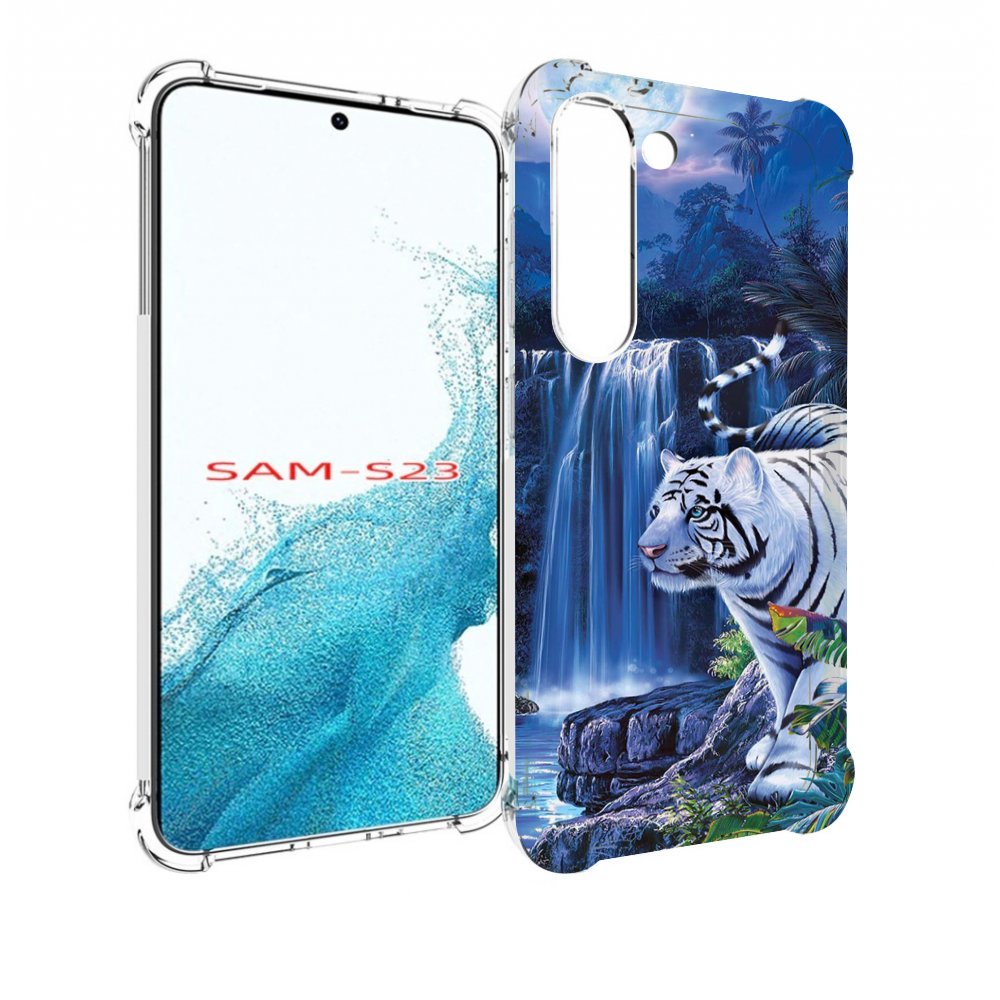 

Чехол MyPads Водопад для Samsung Galaxy S23, Прозрачный, Tocco