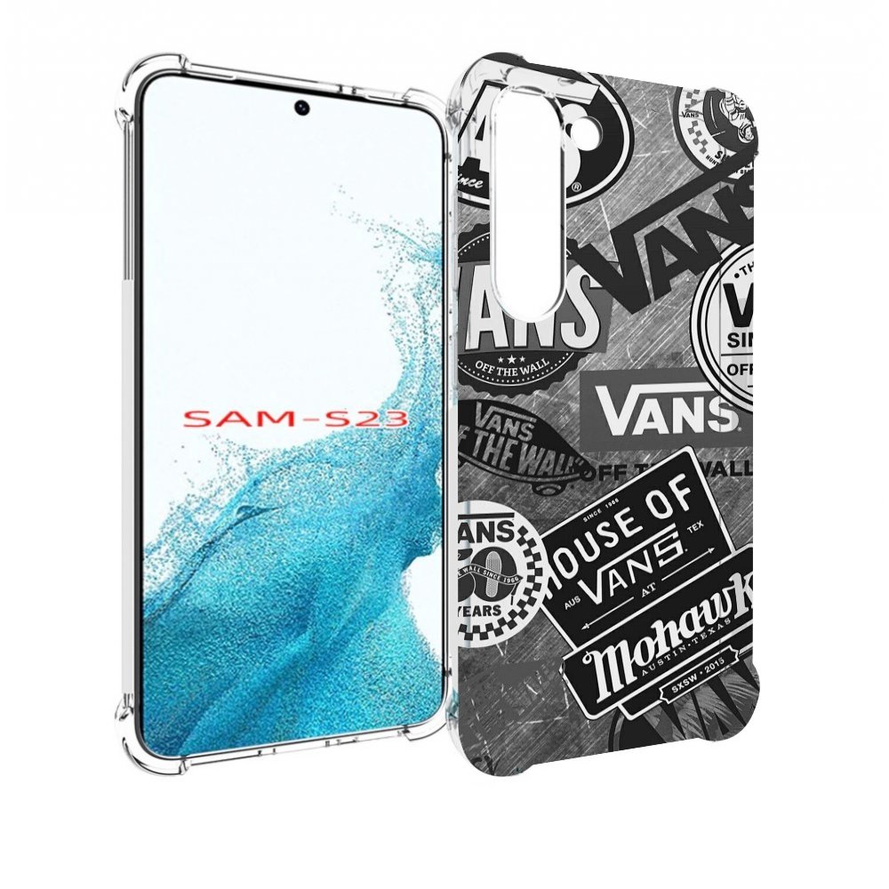 

Чехол MyPads Ванс-постер для Samsung Galaxy S23, Прозрачный, Tocco