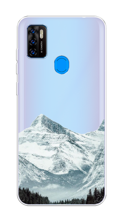 

Чехол на ZTE Blade A7s 2020 "Горы арт 1", Белый;зеленый, 133950-2