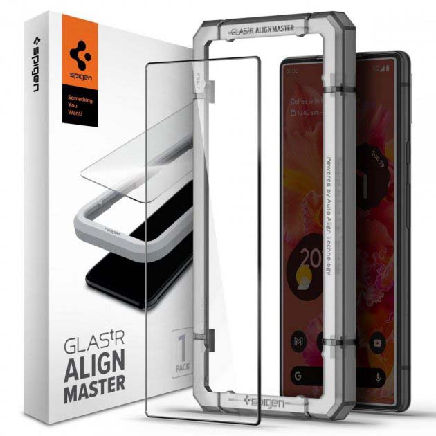 

Защитное стекло Spigen Glas.tR AlignMaster FC (AGL04165) для Google Pixel 6 (Black)